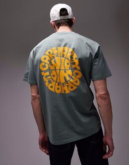 Carhartt WIP: Футболка с принтом 