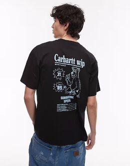 Carhartt WIP: Футболка с принтом 