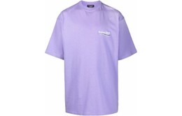 Balenciaga: Футболка с принтом 