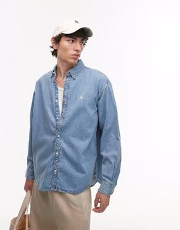 Carhartt WIP: Джинсовая рубашка 