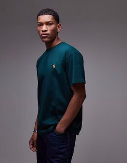 Carhartt WIP: Футболка  Chase свободного кроя