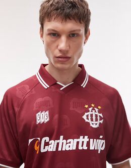 Carhartt WIP: Футболка с воротником 