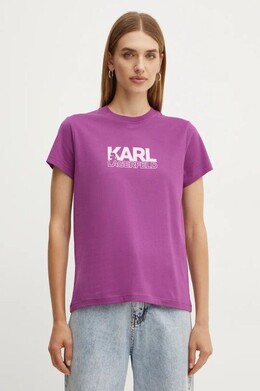 Karl Lagerfeld: Хлопковая футболка 