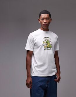 Carhartt WIP: Футболка с принтом 