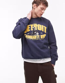 Carhartt WIP: Свитшот с принтом 