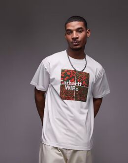 Carhartt WIP: Футболка с принтом 