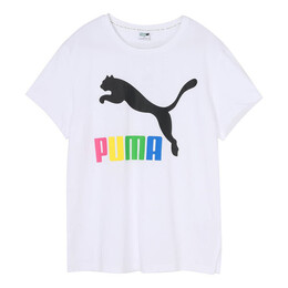 PUMA: Белая футболка  Classics