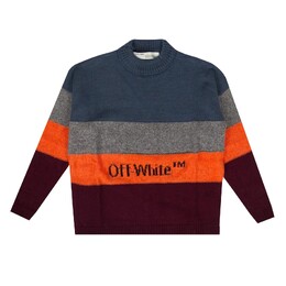 Off-White: Рваный свитер 