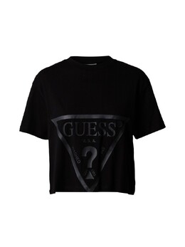 GUESS: Чёрная футболка 