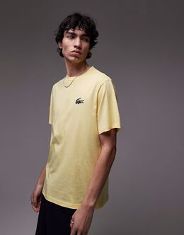 Lacoste: Светлая футболка 