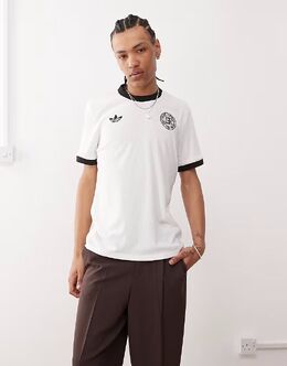 adidas Performance: Белая футболка 