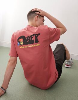 Obey: Футболка с принтом 