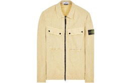 Stone Island: Бежевая рубашка 