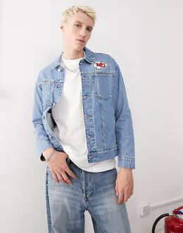 NEW ERA: Джинсовая куртка  Chicago Bulls