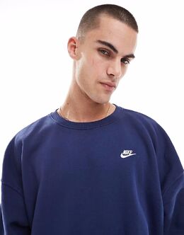 Nike: Толстовка  Club оверсайз