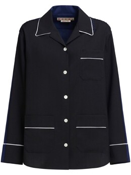 Marni: Чёрная рубашка 