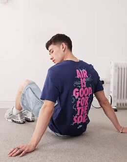 Nike: Футболка  Air с принтом
