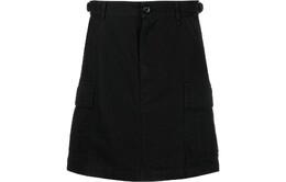 Balenciaga: Чёрная юбка 