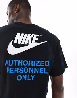 Nike: Футболка  Swoosh с принтом