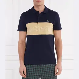 Lacoste: Синяя рубашка 