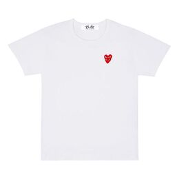 Comme Des Garçons Play: Красная футболка  Heart