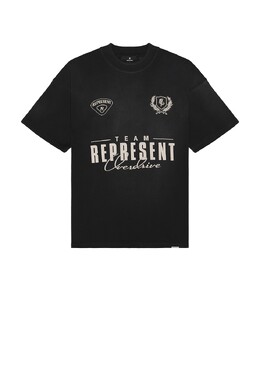 Represent: Чёрная футболка 
