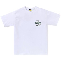 A BATHING APE: Белая футболка 