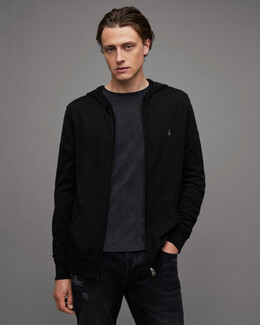 Allsaints: Толстовка  Mode из мериноса