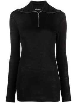 Jil Sander: Трикотажный топ 
