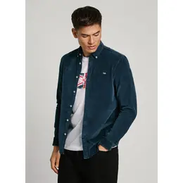 Pepe Jeans: Синяя рубашка 