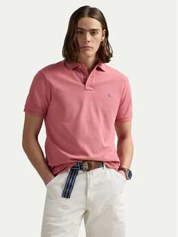 Polo Ralph Lauren: Розовая рубашка 