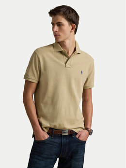 Polo Ralph Lauren: Бежевая рубашка 