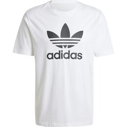 Adidas: Белая футболка  Originals