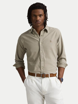 Polo Ralph Lauren: Бежевая рубашка 