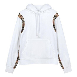Burberry: Белый свитер 