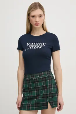 Tommy Jeans: Хлопковая футболка 