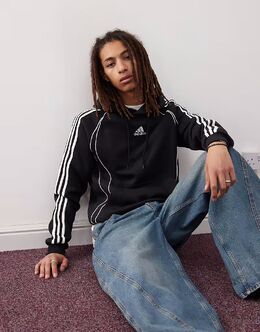 Adidas Originals: Чёрная толстовка 