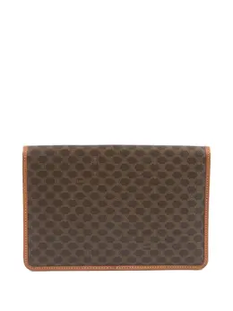 Céline Pre-Owned: Коричневый клатч 