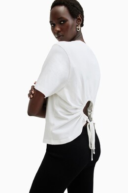 Allsaints: Белая футболка  All Saints