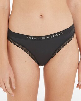 Tommy Hilfiger: Чёрные трусы 