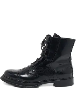 Dolce & Gabbana Pre-Owned: Чёрные ботинки 
