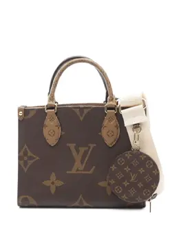 Louis Vuitton Pre-Owned: Коричневая сумка 