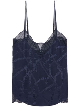 Zadig&Voltaire: Синий топ 