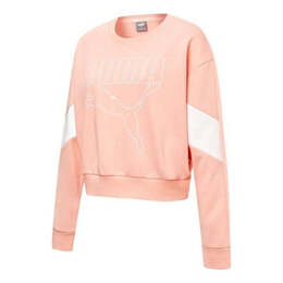 PUMA: Розовый свитер  Rebel