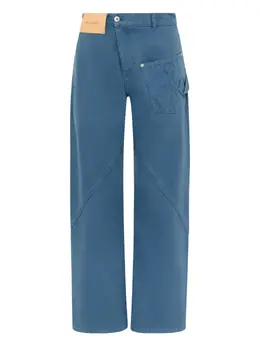 JW Anderson: Голубые брюки  Anchor