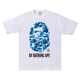 A BATHING APE: Белая футболка 