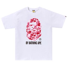 A BATHING APE: Белая футболка 