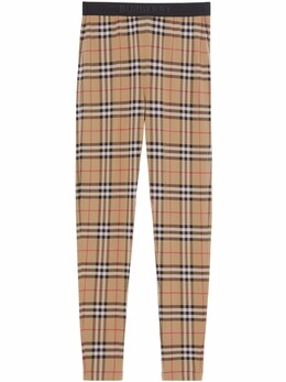 Burberry: Легинсы  Vintage Check в клетку