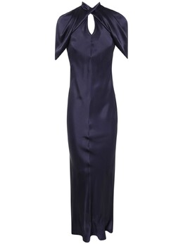 Alberta Ferretti: Длинное платье 