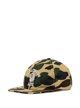 A BATHING APE®: Бежевая кепка 